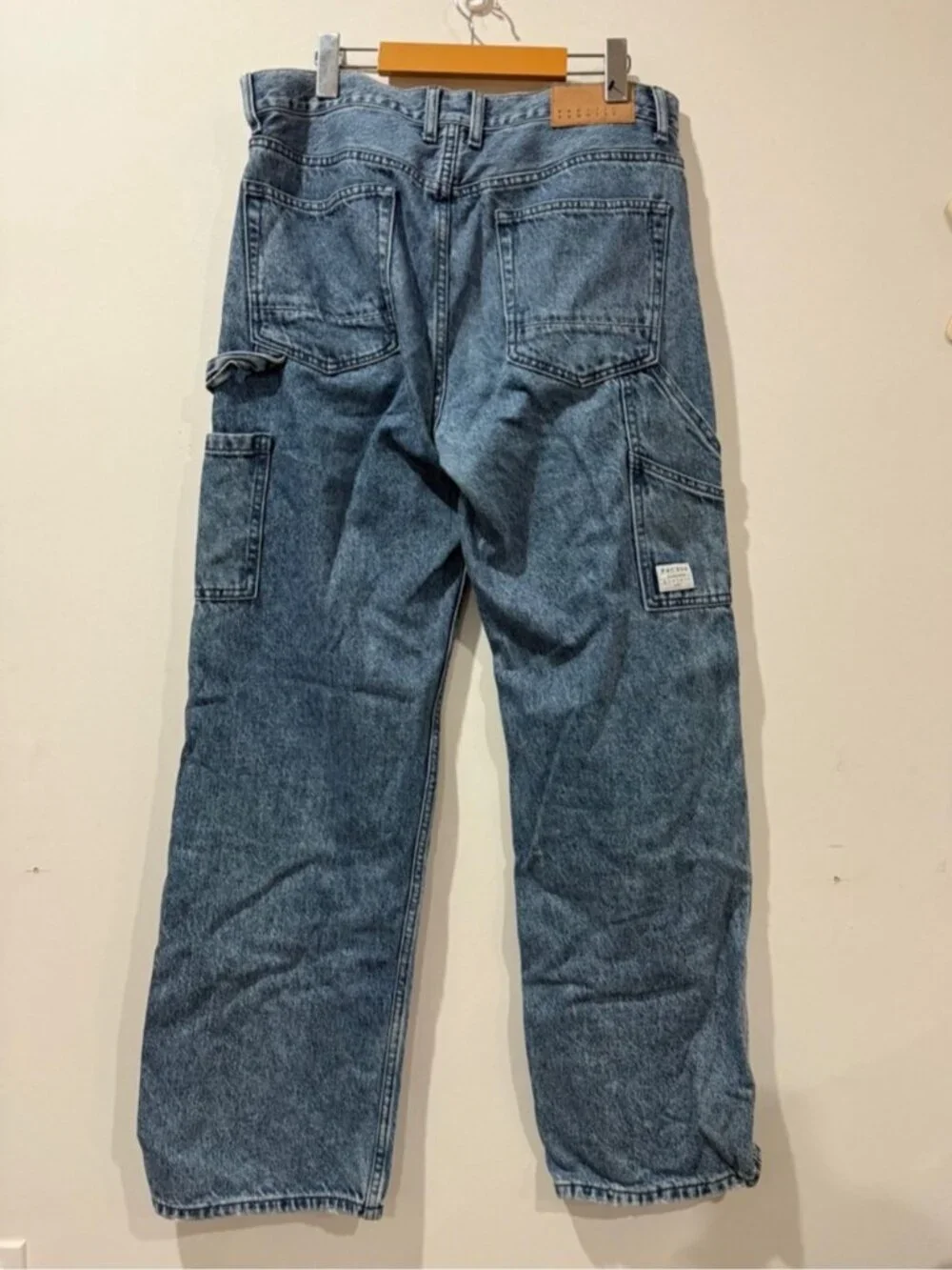 PacSun Baggy Carpenter Jeans 32x32 Medium Wash Utility Denim